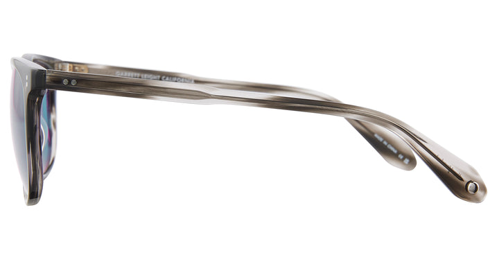 Garrett Leight BENTLEY SUN Black Sleet Tortoise/Blue Smoke