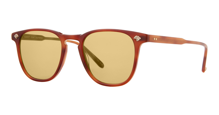 Garrett Leight BROOKS II SUN Vintage Burnt Tortoise/Pure Maple