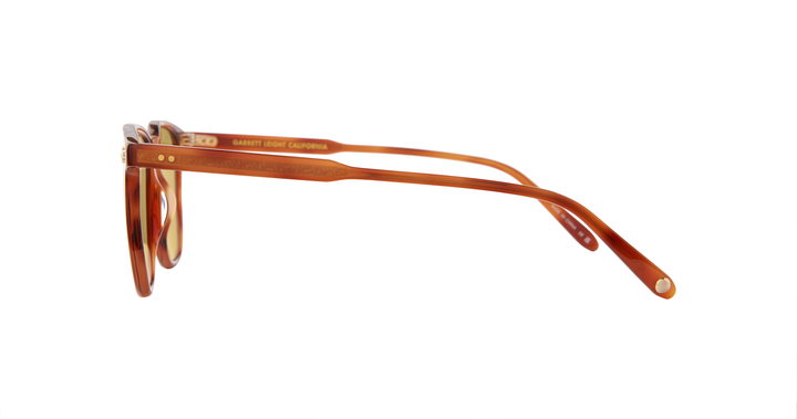 Garrett Leight BROOKS II SUN Vintage Burnt Tortoise/Pure Maple