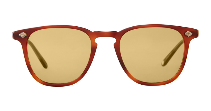 garrett leight BROOKS II SUN Vintage Burnt Tortoise/Pure Maple
