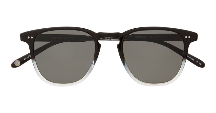 Garrett Leight BROOKS SUN Graphite Fade/Semi-Flat Pure Grey Polar
