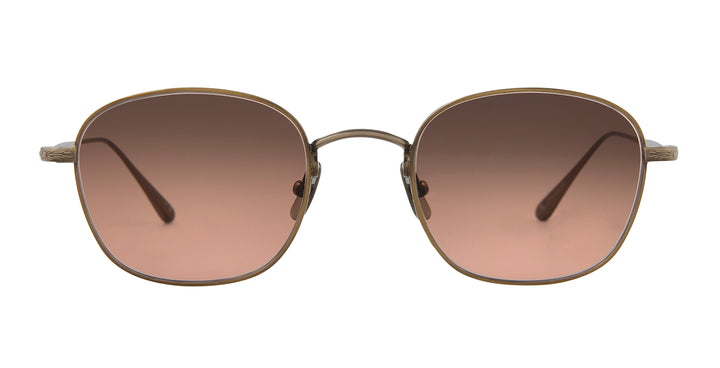 garrett leight CASCADE M SUN Antique Gold/Pure Mojave Gradient