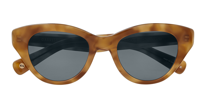 Garrett Leight DOTTIE SUN Ember Tortoise/Semi-Flat Blue Smoke