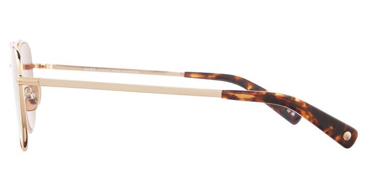 Garrett Leight EL CAPITAN SUN Gold-Agate Tortoise/Semi-Flat Bordeaux Polar