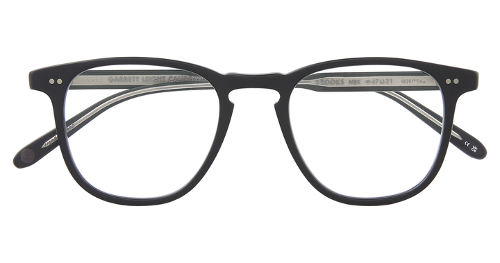 Garrett Leight BROOKS Matte Black