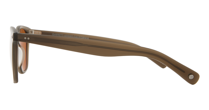 Garrett Leight BROOKS X SUN Matte Olio/Pure Coffee