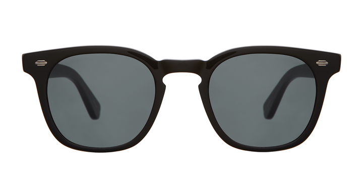 garrett leight BYRNE SUN Bio Black/Blue Smoke