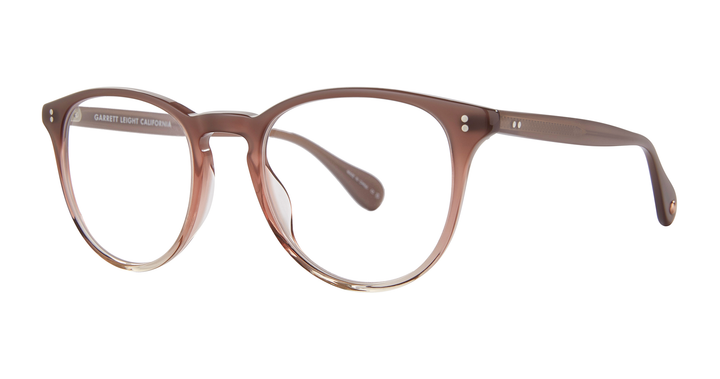 Garrett Leight MANZANITA Spotted Brown Shell