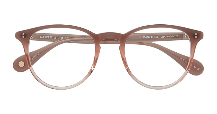 Garrett Leight MANZANITA Spotted Brown Shell
