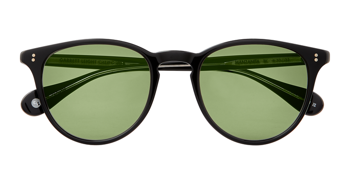 Garrett Leight MANZANITA SUN Black/Green