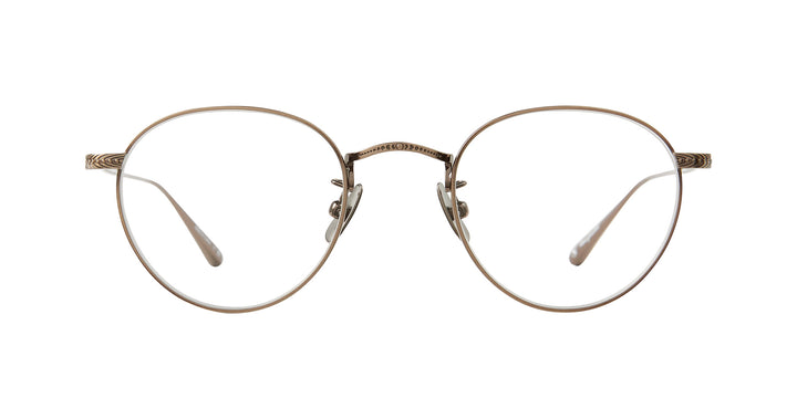 garrett leight WILLIAM Antique Gold