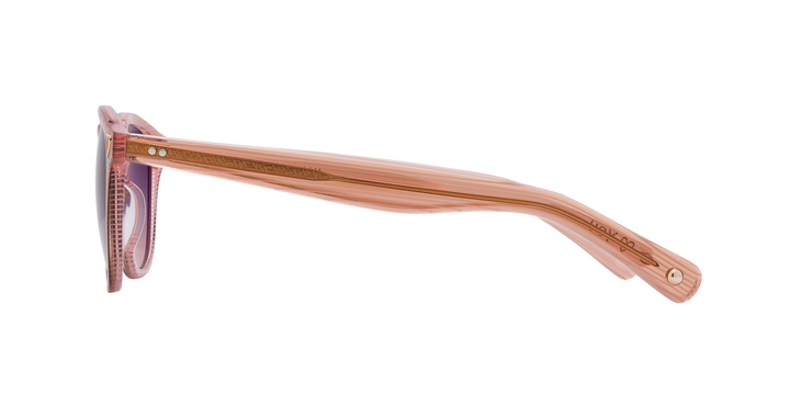 Garrett Leight GLCO X ANDRÉ SARAIVA SUN Pink Stripes/New Gradient