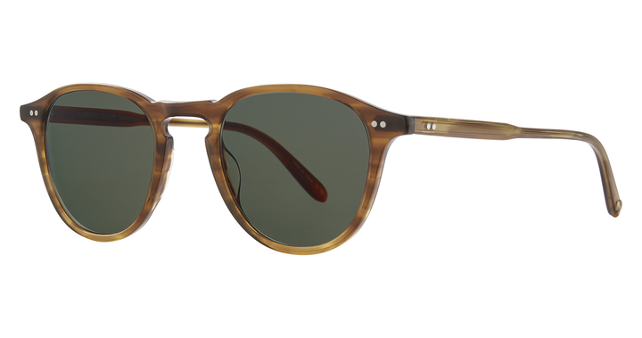 Garrett Leight HAMPTON SUN Demi Blonde/Semi-Flat Pure G15 Polar