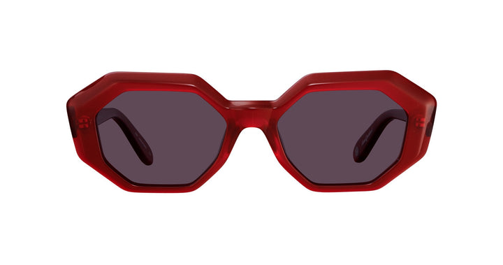 garrett leight JACQUELINE SUN Cherry/Semi-Flat Purple