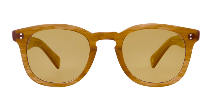 garrett leight KINNEY II SUN Butterscotch/Semi-Flat Pure Maple