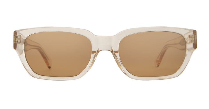 garrett leight MAYAN SUN Prosecco/Semi-Flat Halo Mirror