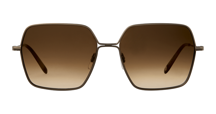 garrett leight MEADOW SUN Antique Gold-Vintage Burnt Tortoise/Brunette Gradient