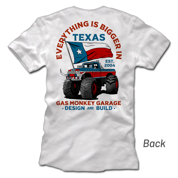 gas monkey garage Bigger in Texas Tee