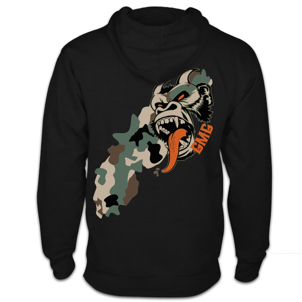 gas monkey garage Camo Demon Hoodie