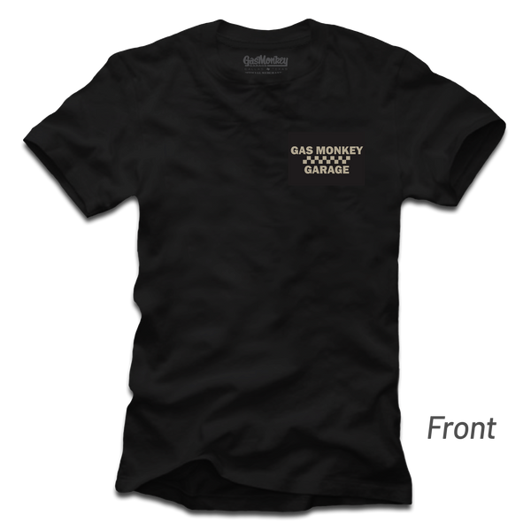 Gas Monkey Garage Checkered Arch Tee