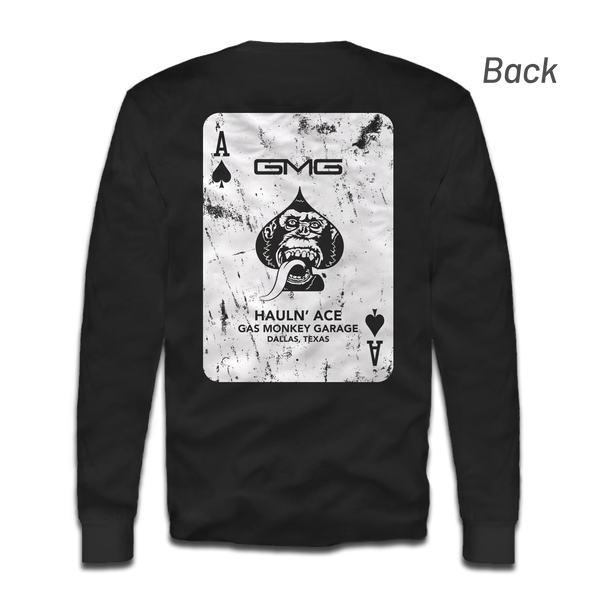 gas monkey garage Hauln' Ace Long Sleeve Tee