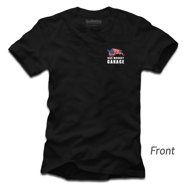 Gas Monkey Garage Live Free Tee