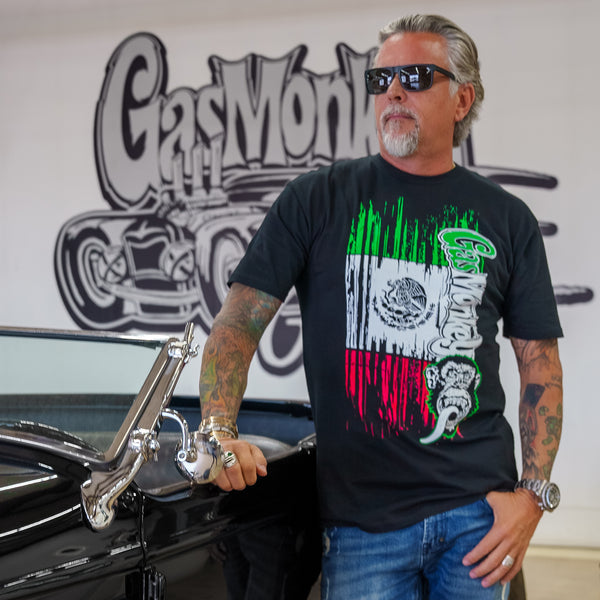 Gas Monkey Garage Mexico Flag Tee