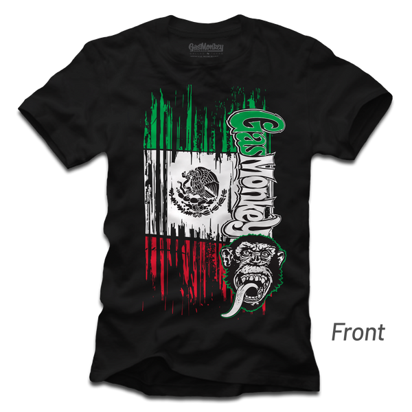 gas monkey garage Mexico Flag Tee