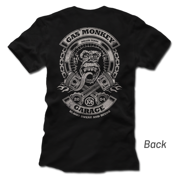 gas monkey garage Piston Tee