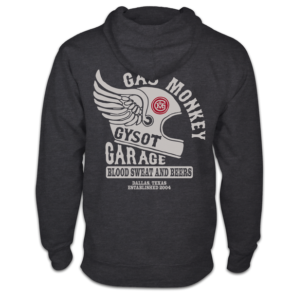 gas monkey garage Protection Zip Hoodie