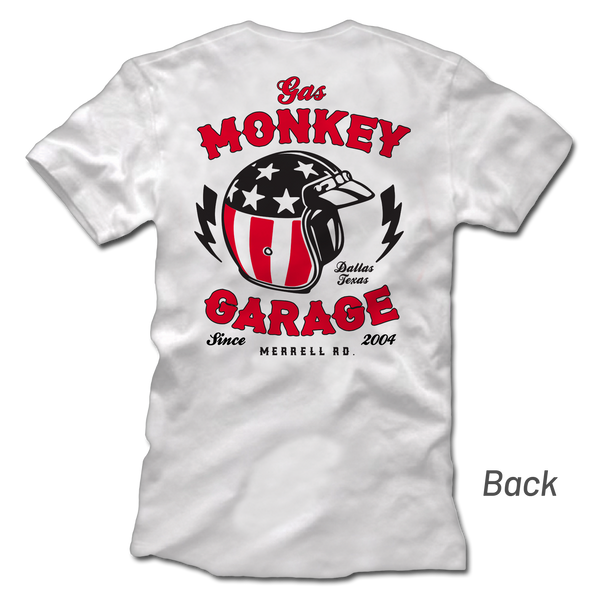 gas monkey garage Racing Helmet Tee II