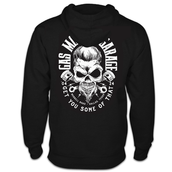 gas monkey garage RRR Skull Pullover Hoodie
