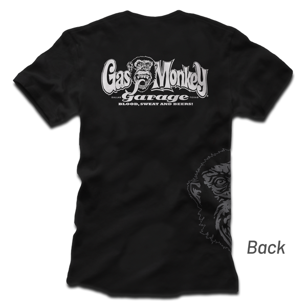 gas monkey garage Side Monkey Tee