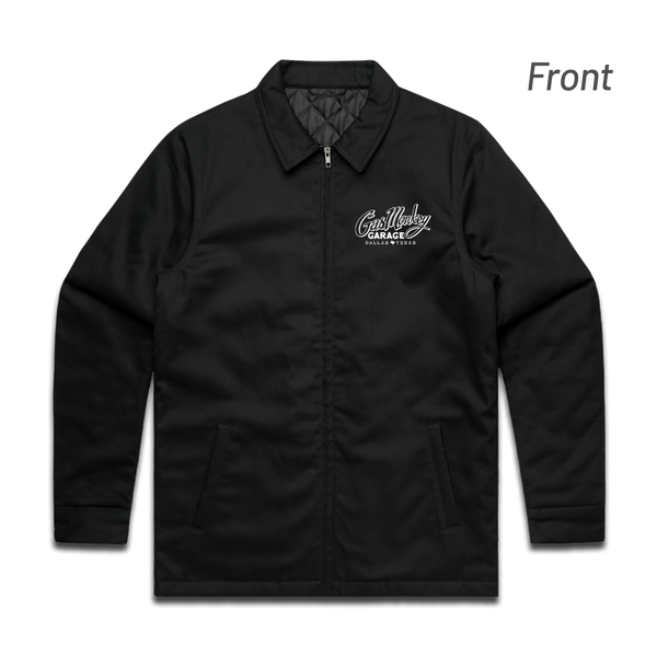 Gas Monkey Garage White Winged Work Jacket