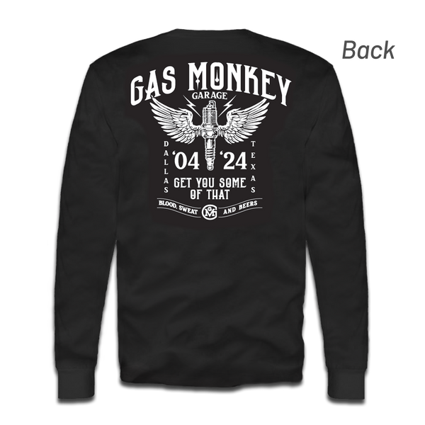 gas monkey garage Winged Spark Long Sleeve