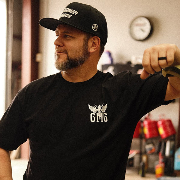 Gas Monkey Garage Winged Spark 20th Anniversary Tee