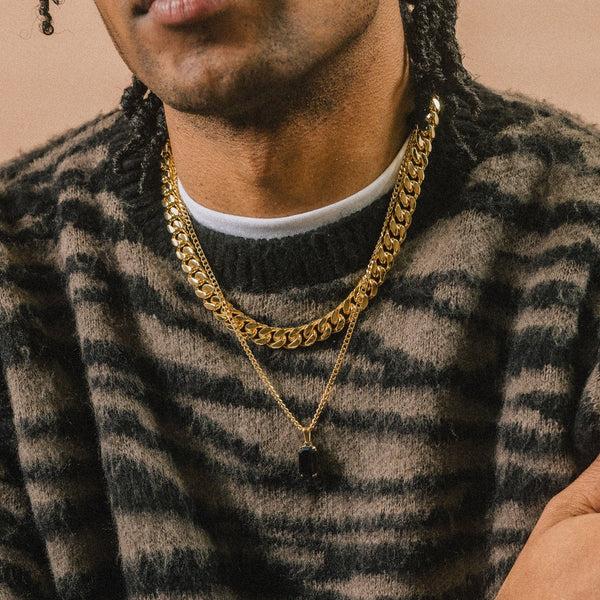 Gasper 12MM Cuban Silver