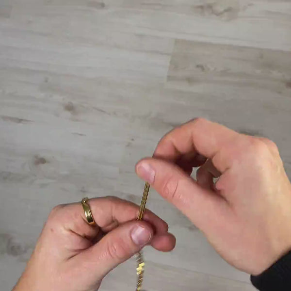 Gasper 4MM Cuban Bracelet Gold