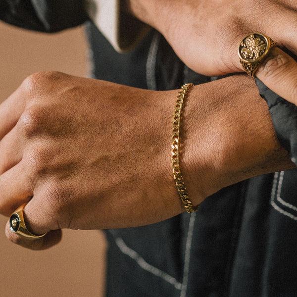 Gasper 4MM Cuban Bracelet Silver