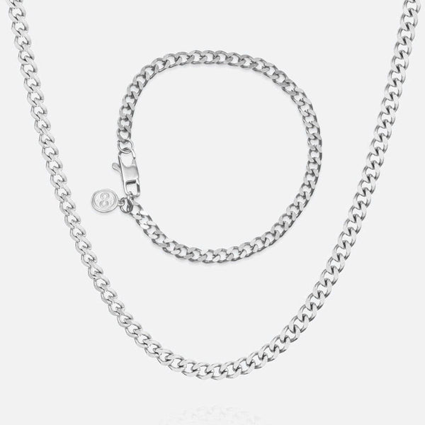 Gasper 4MM Cuban Set Gold