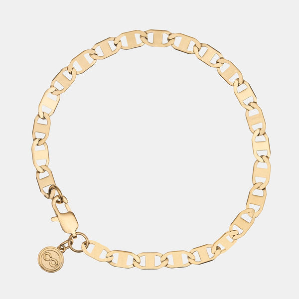 gasper 5MM Mariner Bracelet Gold