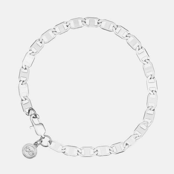 Gasper 5MM Mariner Bracelet Silver