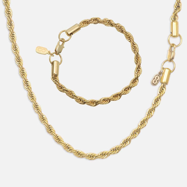 gasper 5mm Rope Set Gold