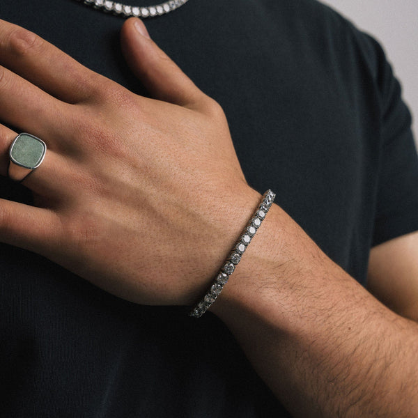 Gasper 5mm Tennis Bracelet Silver