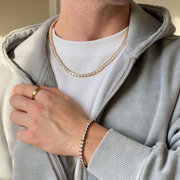 Gasper 5mm Tennis Set Gold