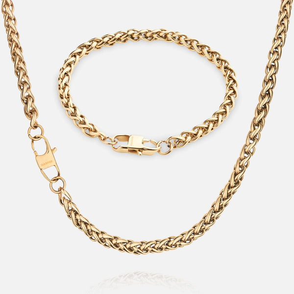 gasper 5mm Wheat Set Gold