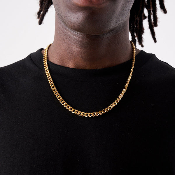 Gasper 6MM Cuban Set Gold