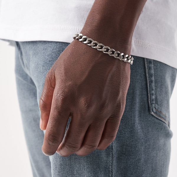 Gasper 8MM Cuban Bracelet Gold