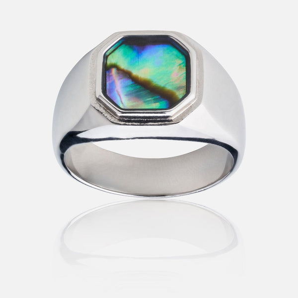 Gasper Abalone Ring Gold