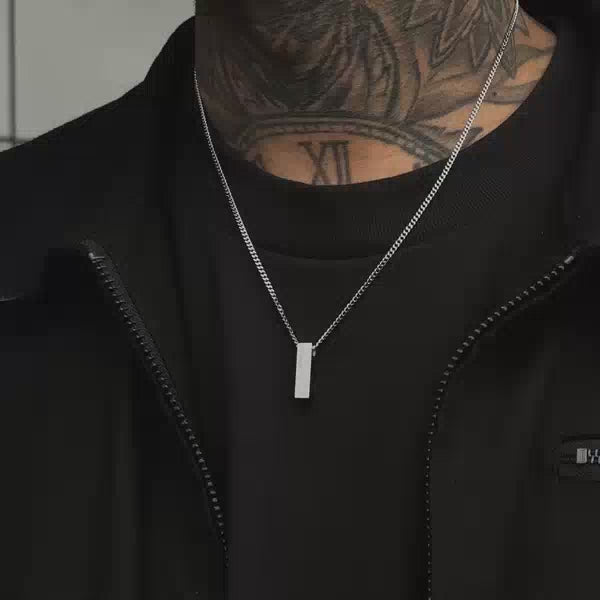 Gasper Bar Pendant Gold